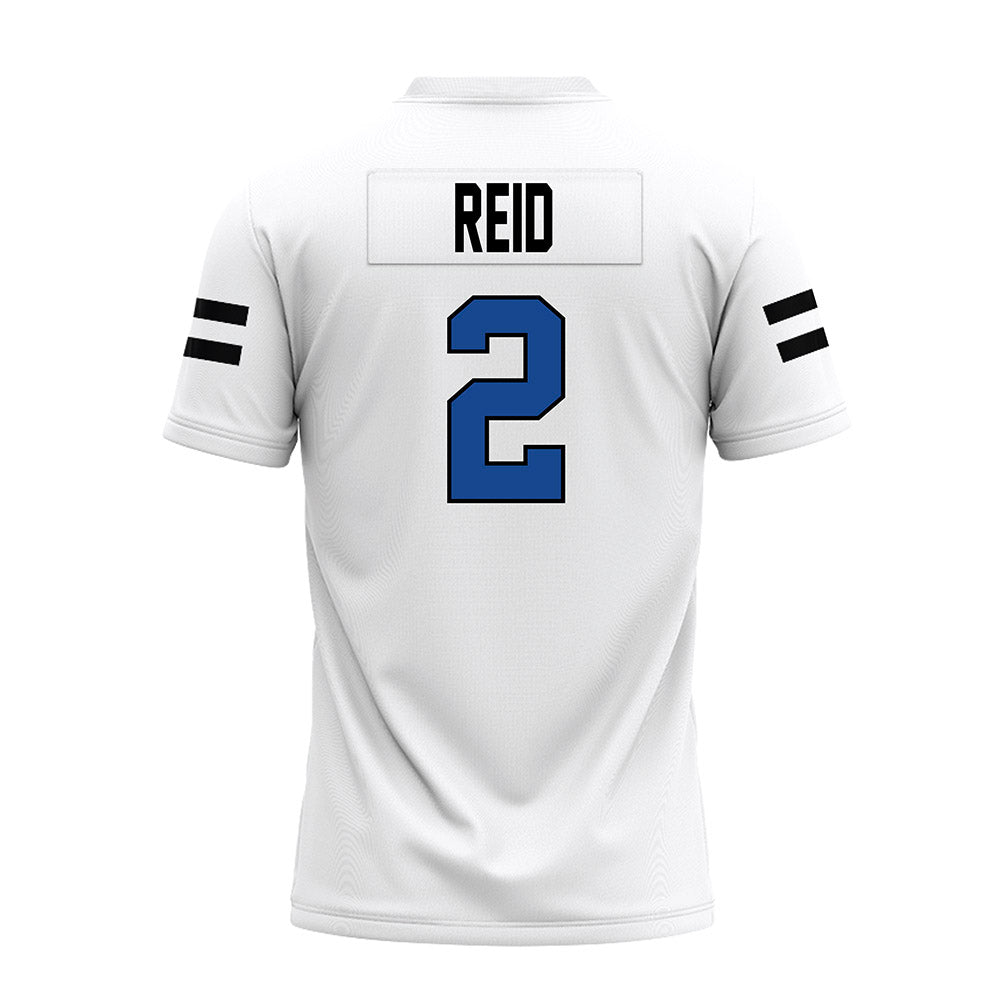 Grand Valley - NCAA Football : Terez Reid - White Premium Football Jersey-1
