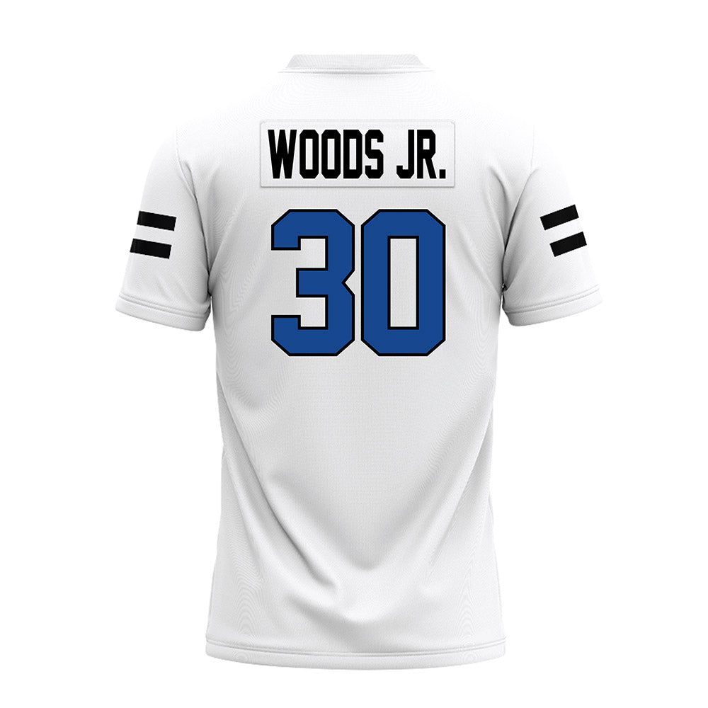 Grand Valley - NCAA Football : Derrick Woods Jr. - White Premium Football Jersey-1