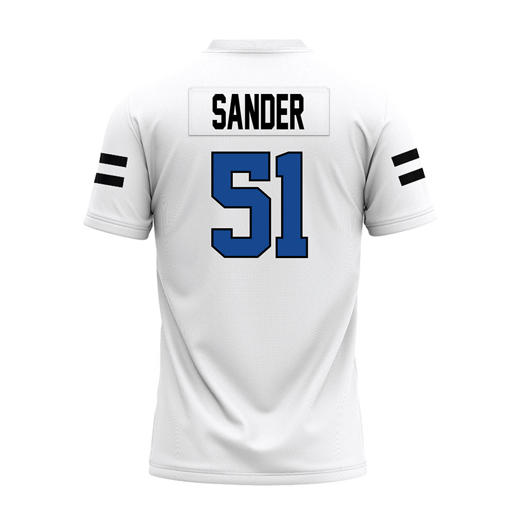Grand Valley - NCAA Football : Joshua Sander - White Premium Football Jersey-1