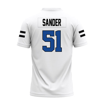 Grand Valley - NCAA Football : Joshua Sander - White Premium Football Jersey-1