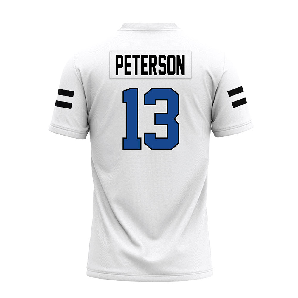 Grand Valley - NCAA Football : Cade Peterson - White Premium Football Jersey-1