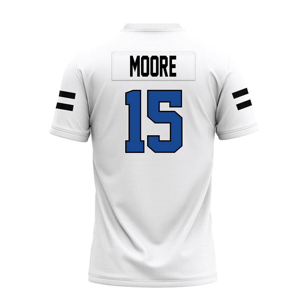Grand Valley - NCAA Football : Avery Moore - White Premium Football Jersey-1