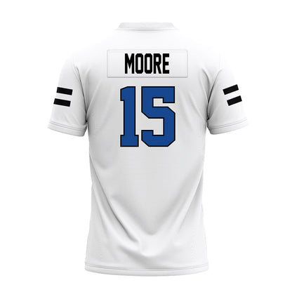 Grand Valley - NCAA Football : Avery Moore - White Premium Football Jersey-1