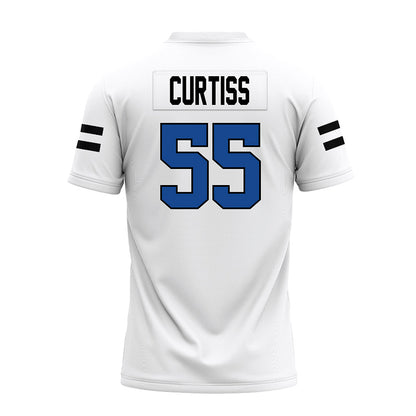 Grand Valley - NCAA Football : Evan Curtiss - White Premium Football Jersey-1