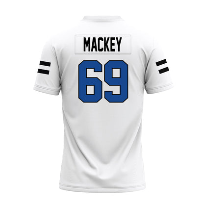 Grand Valley - NCAA Football : Cannon Mackey - White Premium Football Jersey-1