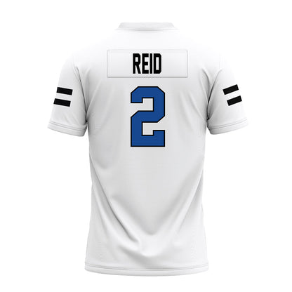 Grand Valley - NCAA Football : Tariq Reid - White Premium Football Jersey-1