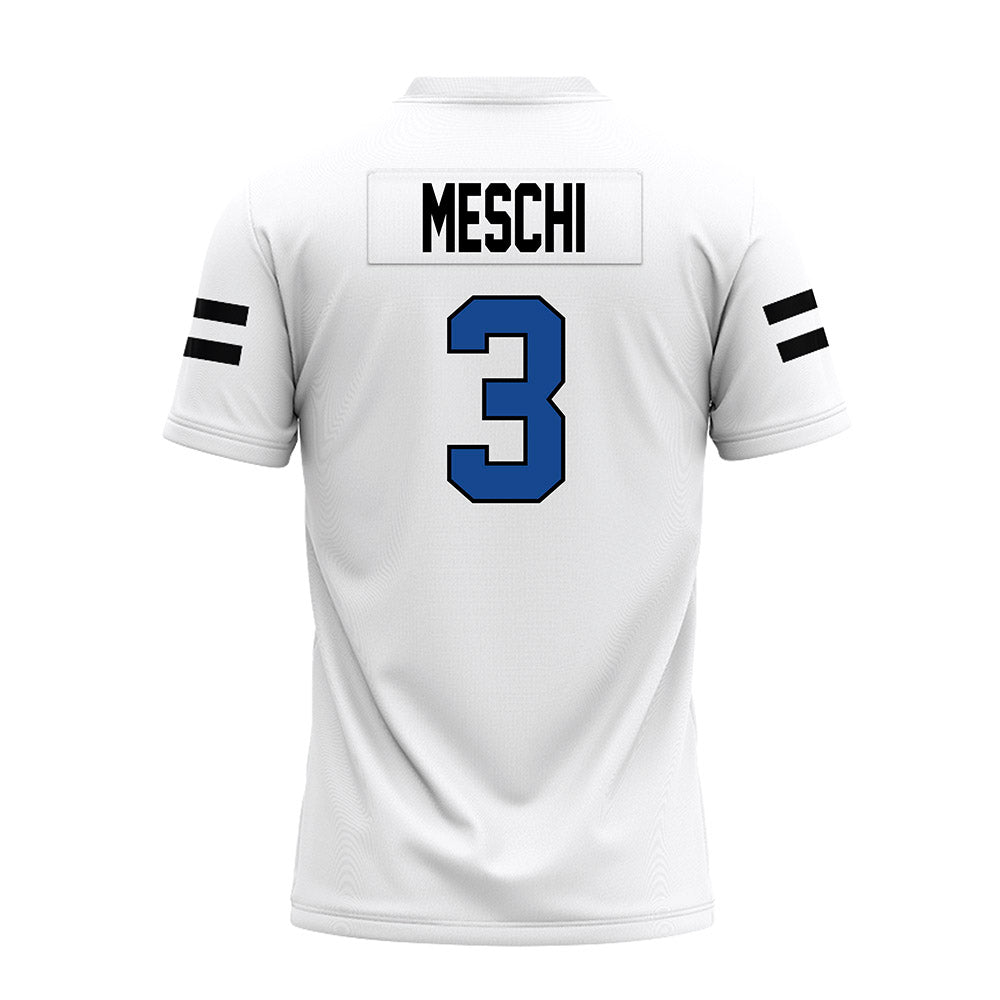 Grand Valley - NCAA Football : Vincenzo Meschi - White Premium Football Jersey-1
