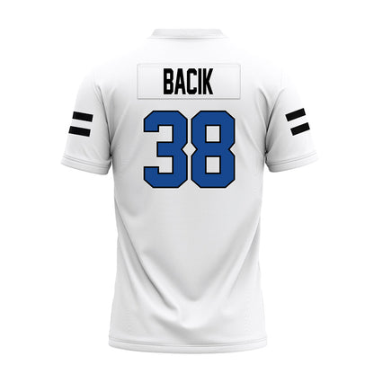 Grand Valley - NCAA Football : Mathew Bacik - White Premium Football Jersey-1