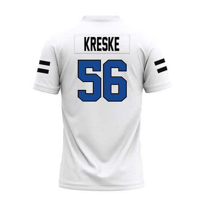 Grand Valley - NCAA Football : David Kreske - White Premium Football Jersey-1