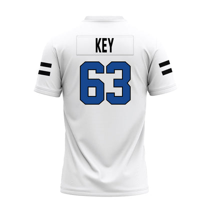 Grand Valley - NCAA Football : Breon Key - White Premium Football Jersey-1