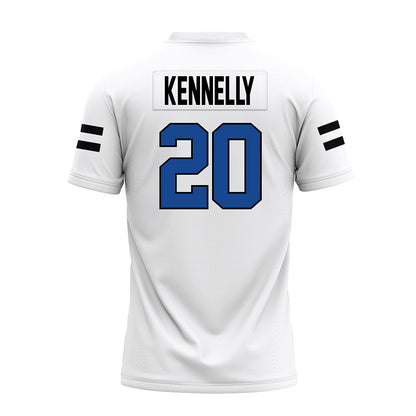 Grand Valley - NCAA Football : Ian Kennelly - White Premium Football Jersey-1