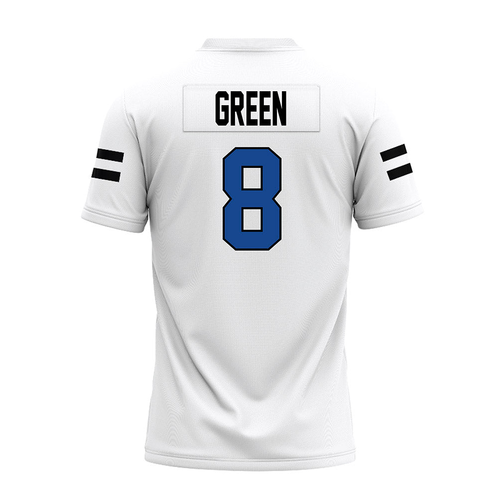 Grand Valley - NCAA Football : Tre'Quan Green - White Premium Football Jersey-1