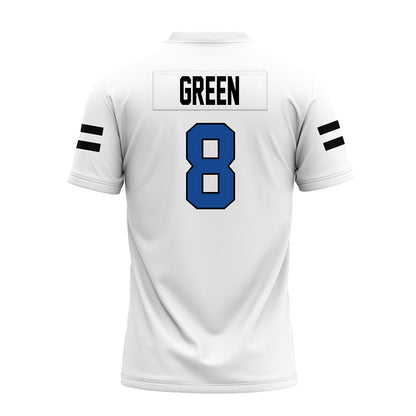 Grand Valley - NCAA Football : Tre'Quan Green - White Premium Football Jersey-1