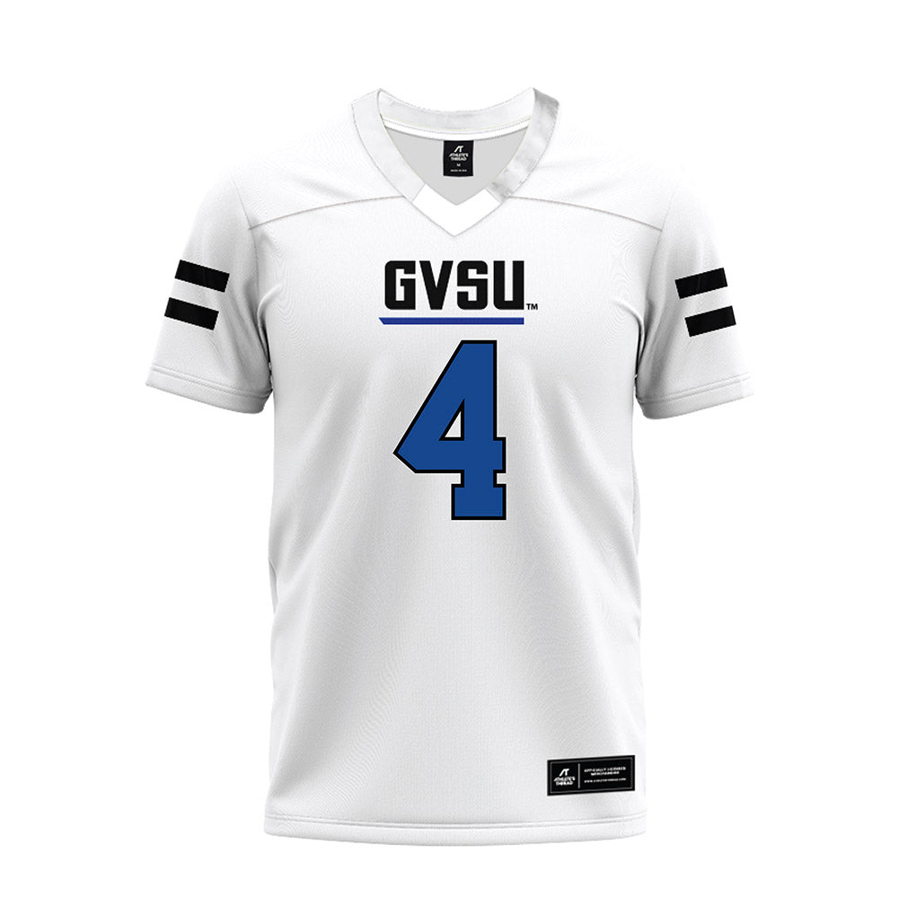 Grand Valley - NCAA Football : Kellen Russell-Dixon - White Premium Football Jersey-0