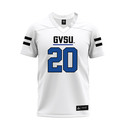 Grand Valley - NCAA Football : Ian Kennelly - White Premium Football Jersey-0
