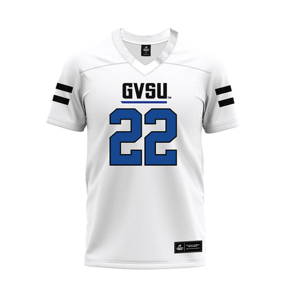 Grand Valley - NCAA Football : Jake Archbold - White Premium Football Jersey-0