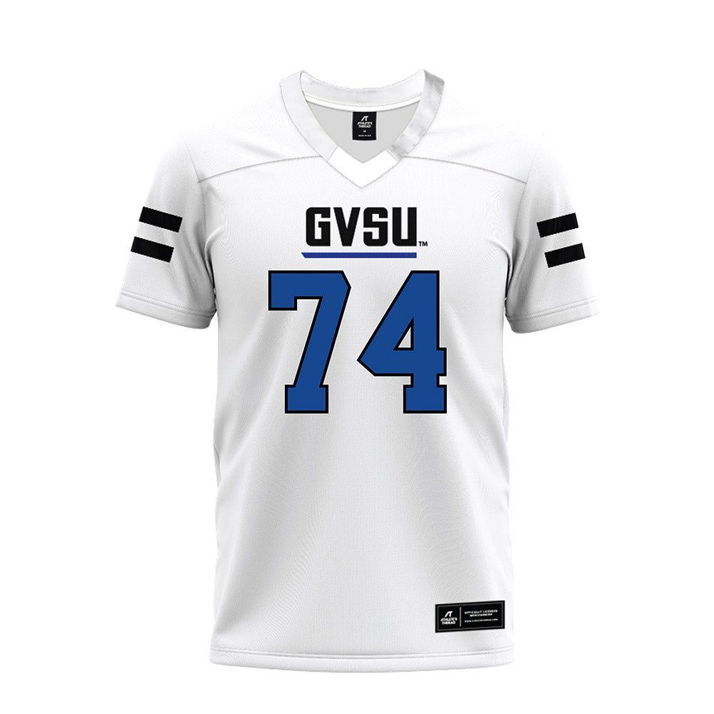 Grand Valley - NCAA Football : Jordan Davis - White Premium Football Jersey-0