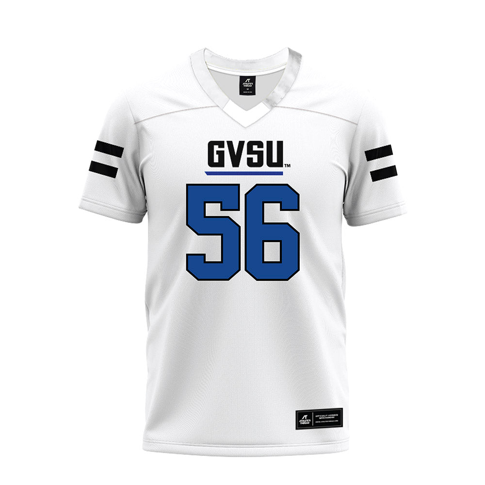 Grand Valley - NCAA Football : David Kreske - White Premium Football Jersey-0