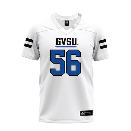Grand Valley - NCAA Football : David Kreske - White Premium Football Jersey-0