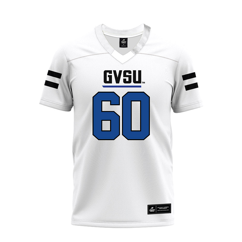 Grand Valley - NCAA Football : Chandler Allen - White Premium Football Jersey-0