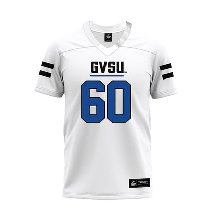 Grand Valley - NCAA Football : Chandler Allen - White Premium Football Jersey-0