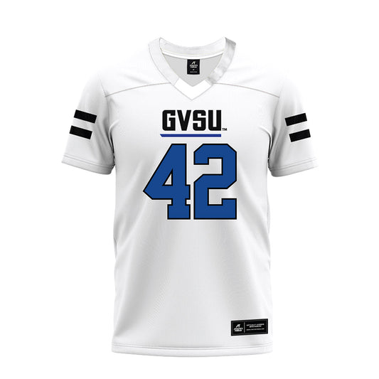 Grand Valley - NCAA Football : Antuane Rambus Jr - White Premium Football Jersey-0