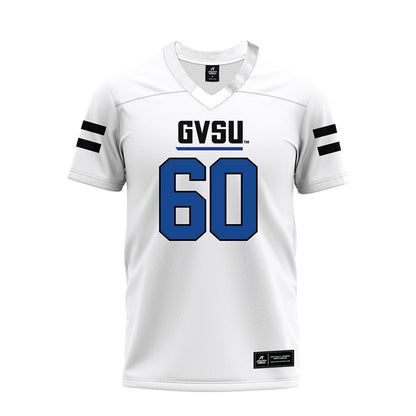 Grand Valley - NCAA Football : Chandler Allen - White Premium Football Jersey