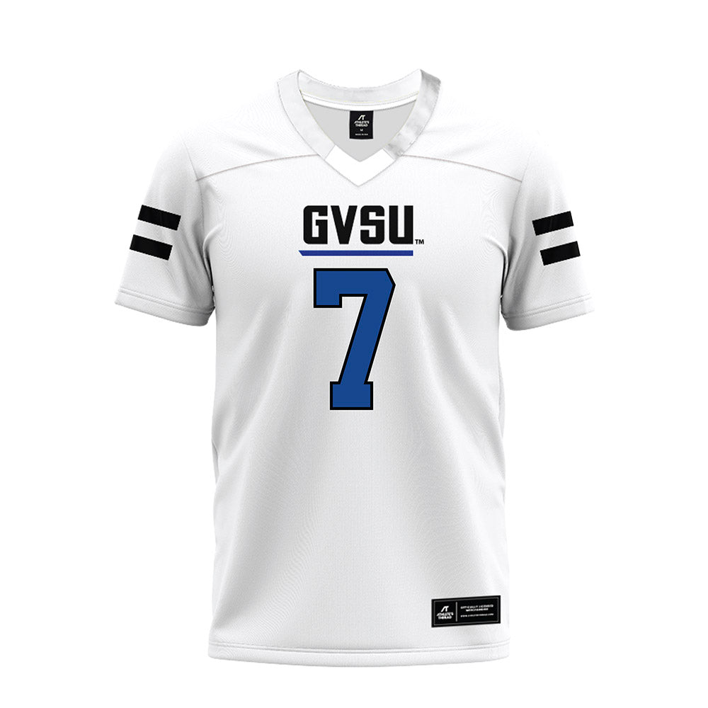 Grand Valley - NCAA Football : Kellen Reed - White Premium Football Jersey-0