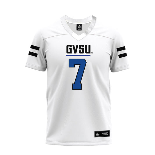 Grand Valley - NCAA Football : Kellen Reed - White Premium Football Jersey-0