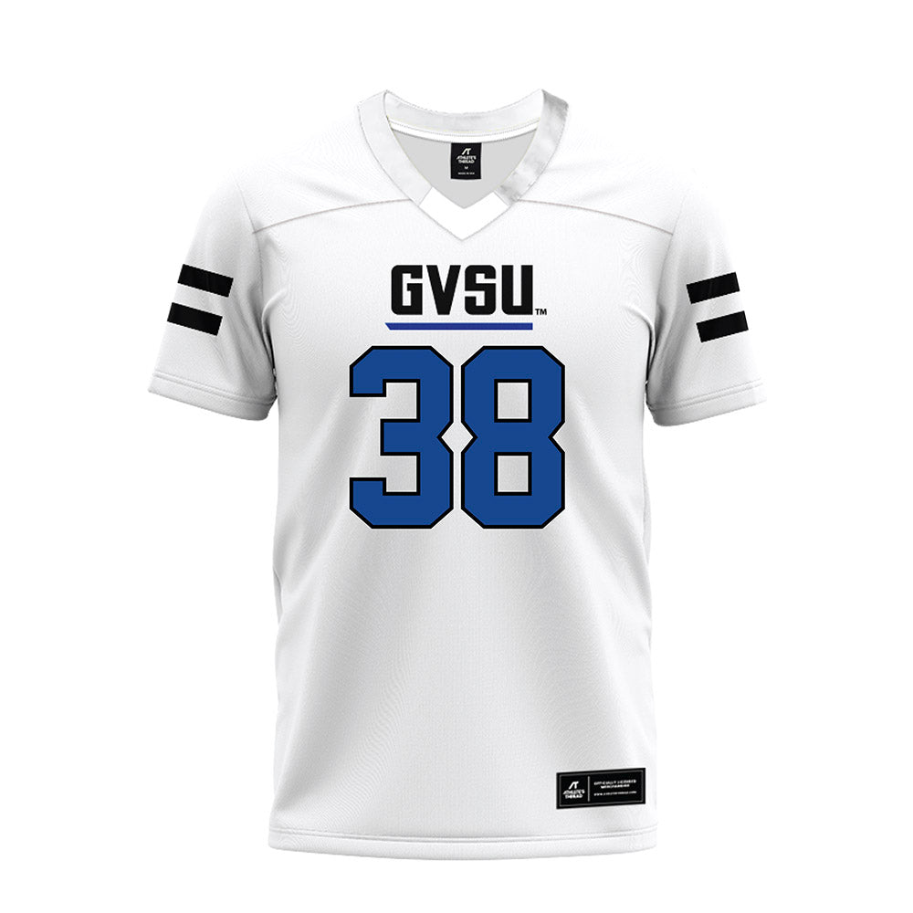 Grand Valley - NCAA Football : Mathew Bacik - White Premium Football Jersey-0