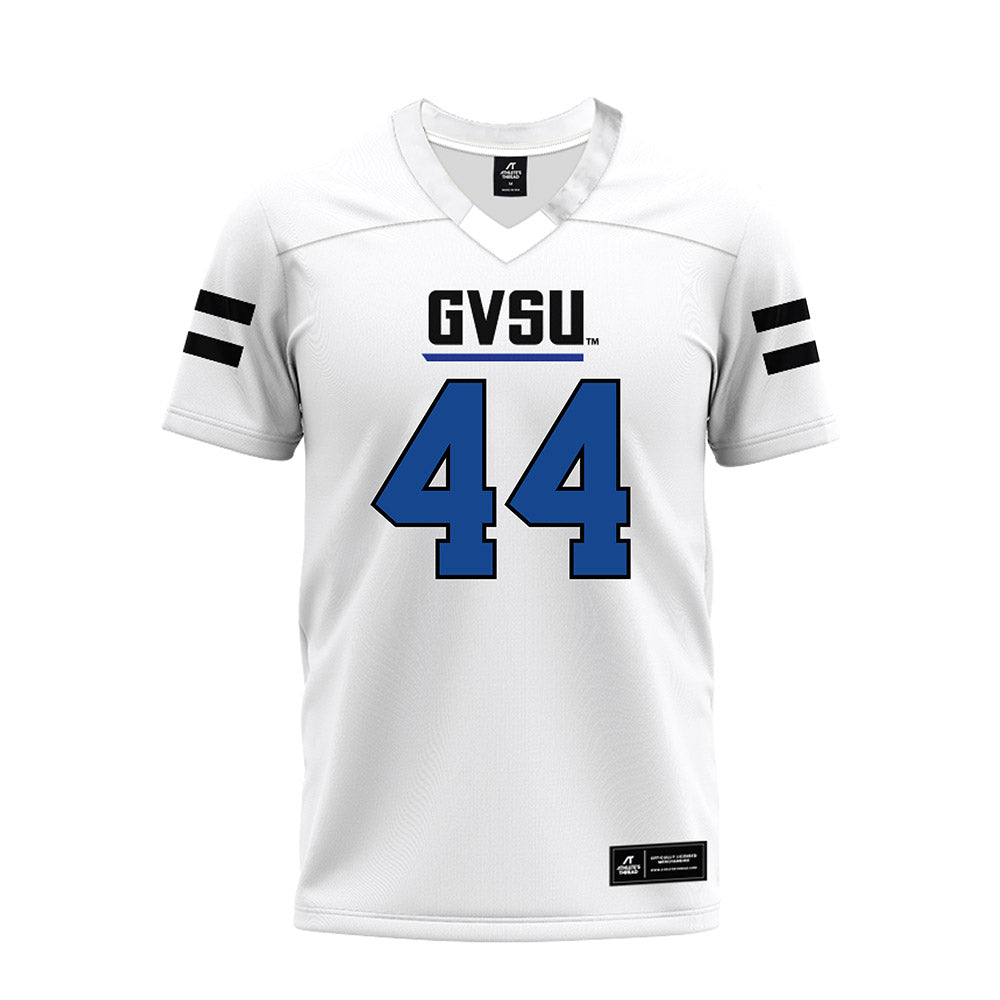 Grand Valley - NCAA Football : Drew Peterson - White Premium Football Jersey-0