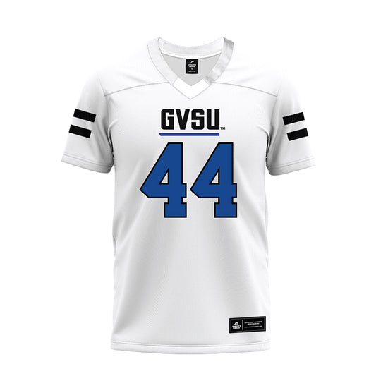 Grand Valley - NCAA Football : Drew Peterson - White Premium Football Jersey-0