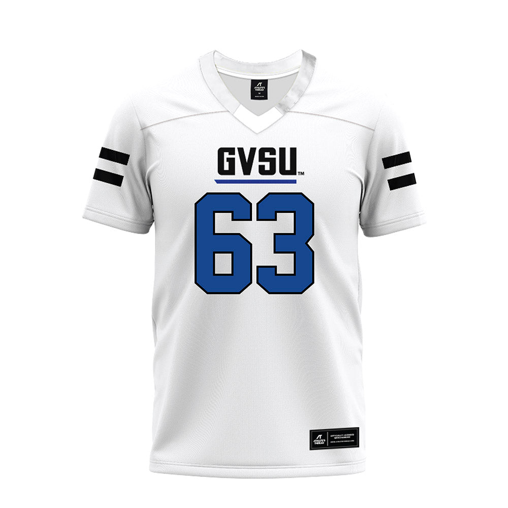 Grand Valley - NCAA Football : Breon Key - White Premium Football Jersey-0