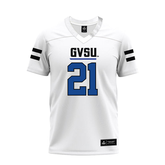 Grand Valley - NCAA Football : Quinn Wills - White Premium Football Jersey-0