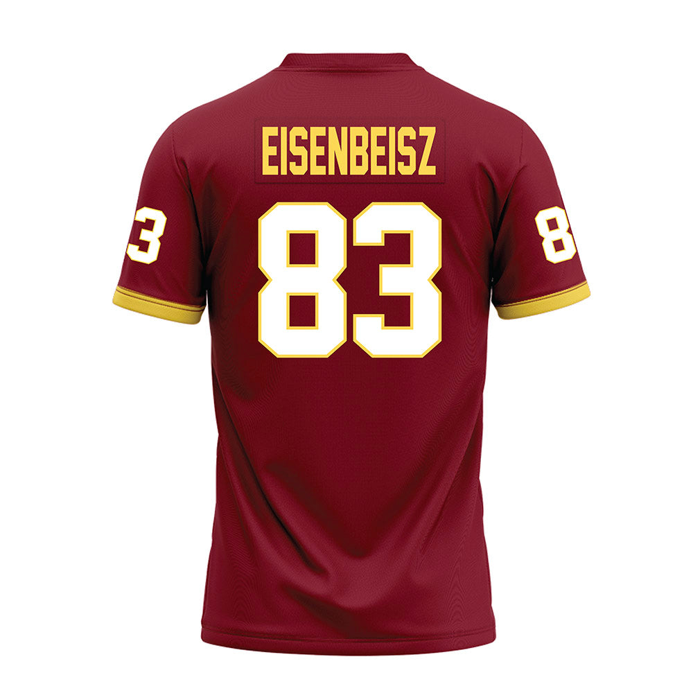 NSU - NCAA Football : Cooper Eisenbeisz - Maroon Premium Football Jersey-1