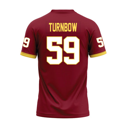 NSU - NCAA Football : Kaydn Turnbow - Maroon Premium Football Jersey