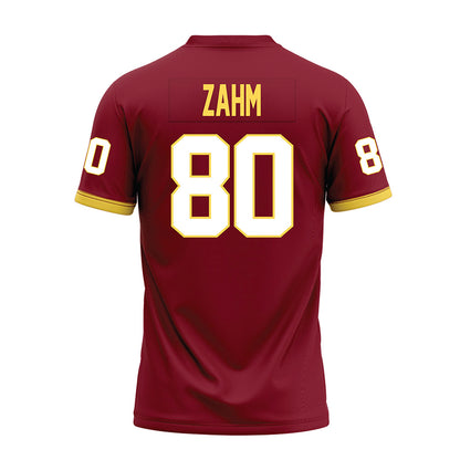 NSU - NCAA Football : Owen Zahm - Maroon Premium Football Jersey