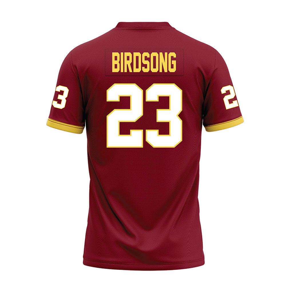 NSU - NCAA Football : Trey Birdsong - Maroon Premium Football Jersey-1