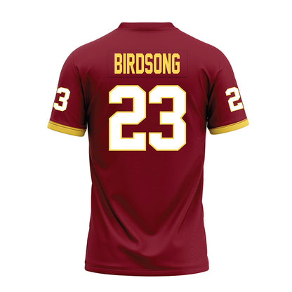 NSU - NCAA Football : Trey Birdsong - Maroon Premium Football Jersey-1