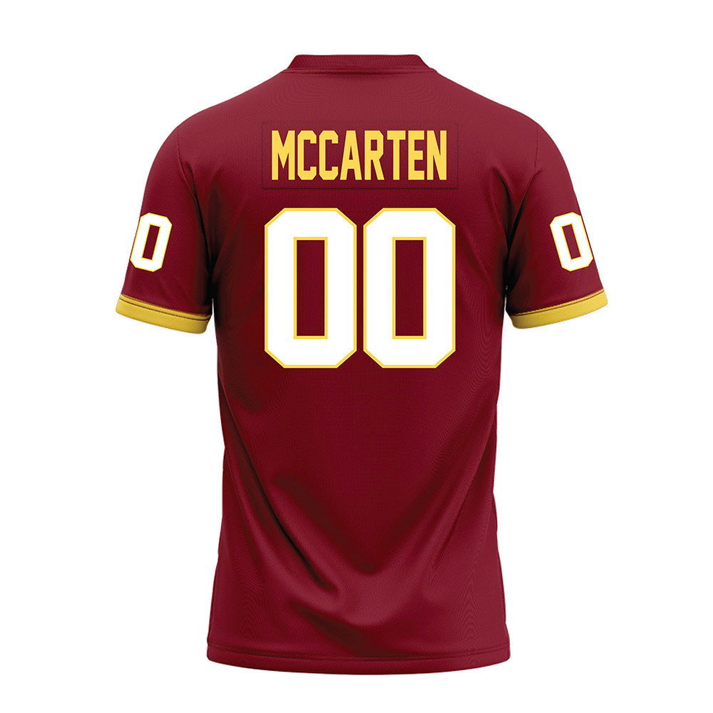 NSU - NCAA Football : Grady McCarten - Maroon Premium Football Jersey-1