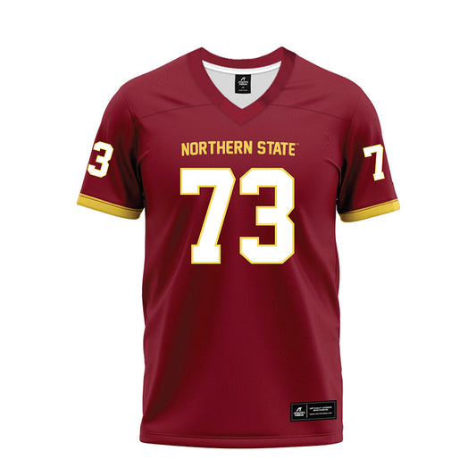 NSU - NCAA Football : Daniel Porisch - Maroon Premium Football Jersey