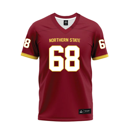 NSU - NCAA Football : Quinton Mastropietro - Maroon Premium Football Jersey-0