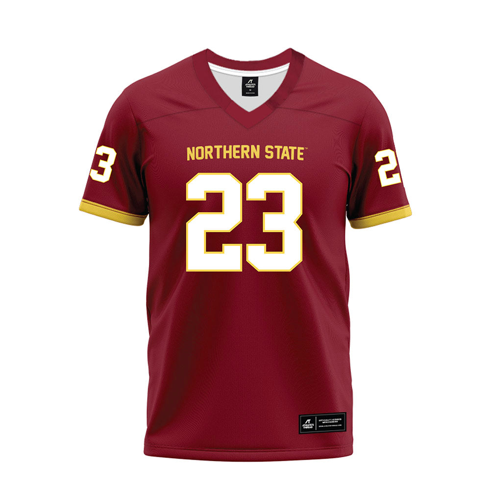 NSU - NCAA Football : Trey Birdsong - Maroon Premium Football Jersey-0