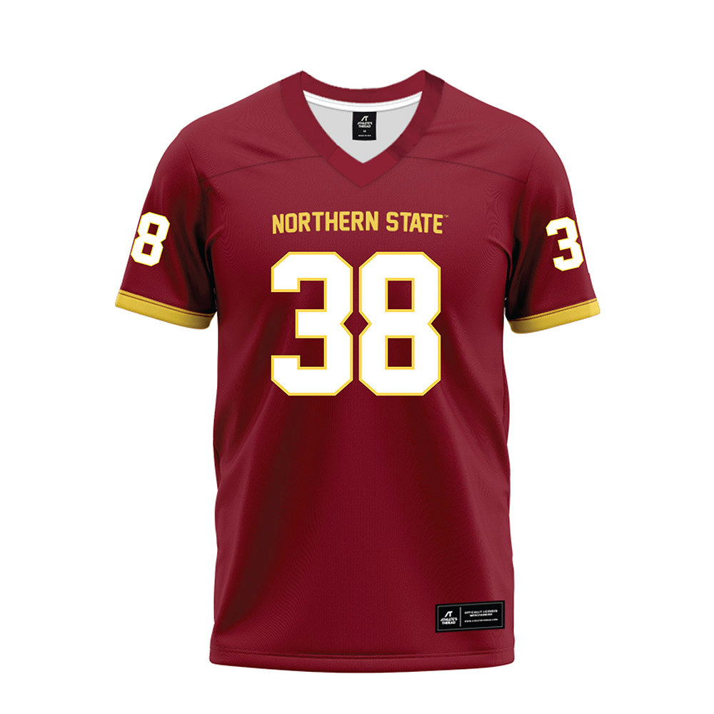 NSU - NCAA Football : Grayson Fisher - Maroon Premium Football Jersey-0