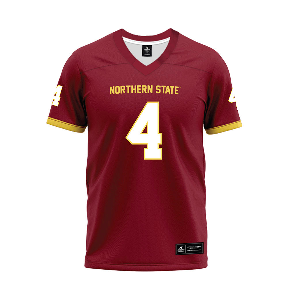 NSU - NCAA Football : Kyle Thomas - Maroon Premium Football Jersey-0