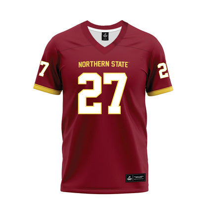 NSU - NCAA Football : Trevor Johnson - Maroon Premium Football Jersey