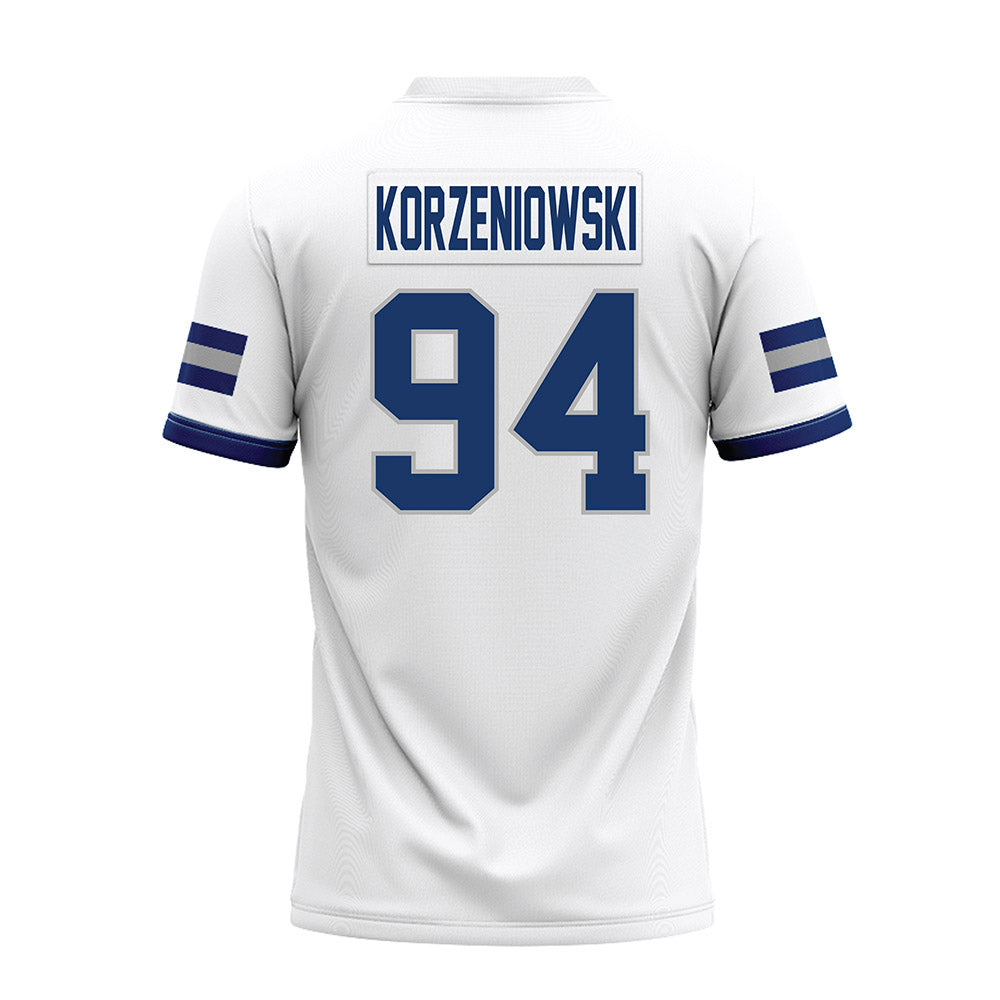 Drake - NCAA Football : Nolan Korzeniowski - Premium Football Jersey