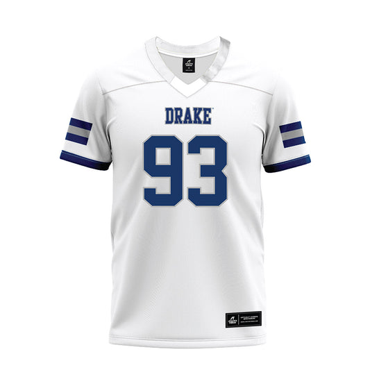Drake - NCAA Football : Jacob Auen - Premium Football Jersey-0