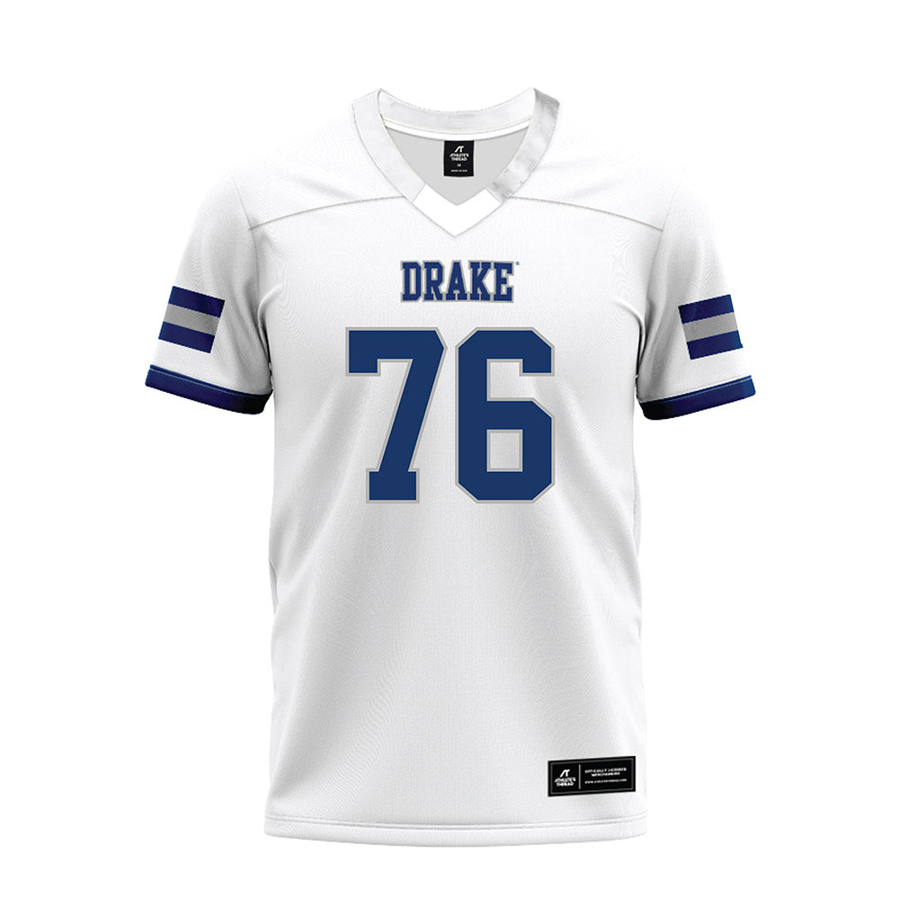 Drake - NCAA Football : Jackson Reasoner - Premium Football Jersey-0