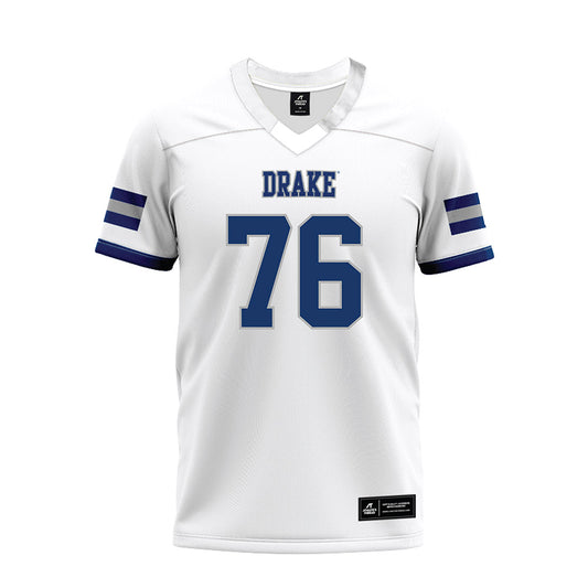 Drake - NCAA Football : Jackson Reasoner - Premium Football Jersey-0